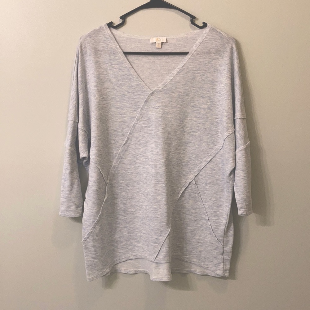 light blue long sleeve